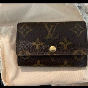 Louis Vuitton Dark Brown Monogram Wallet